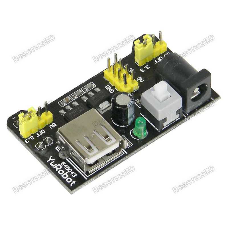 Breadboard Power Supply Module 3.3V 5V Breadboard Power Supply Module 3.3V 5V