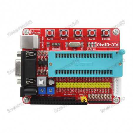 PIC Development Board with Cable PIC16F877 Robotics Bangladesh