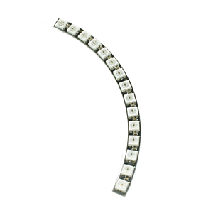 1/4 60 Ring - 5050 RGB LED w/ Integrated Drivers NeoPixel Compatible Robotics Bangladesh