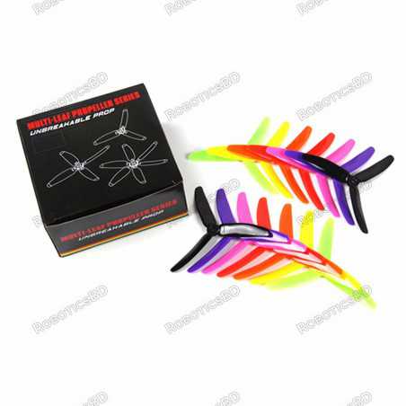 Kingkong 5x4.5x3 5045 5-Inch 3-Blade Propeller CW CCW (Pair) Robotics Bangladesh