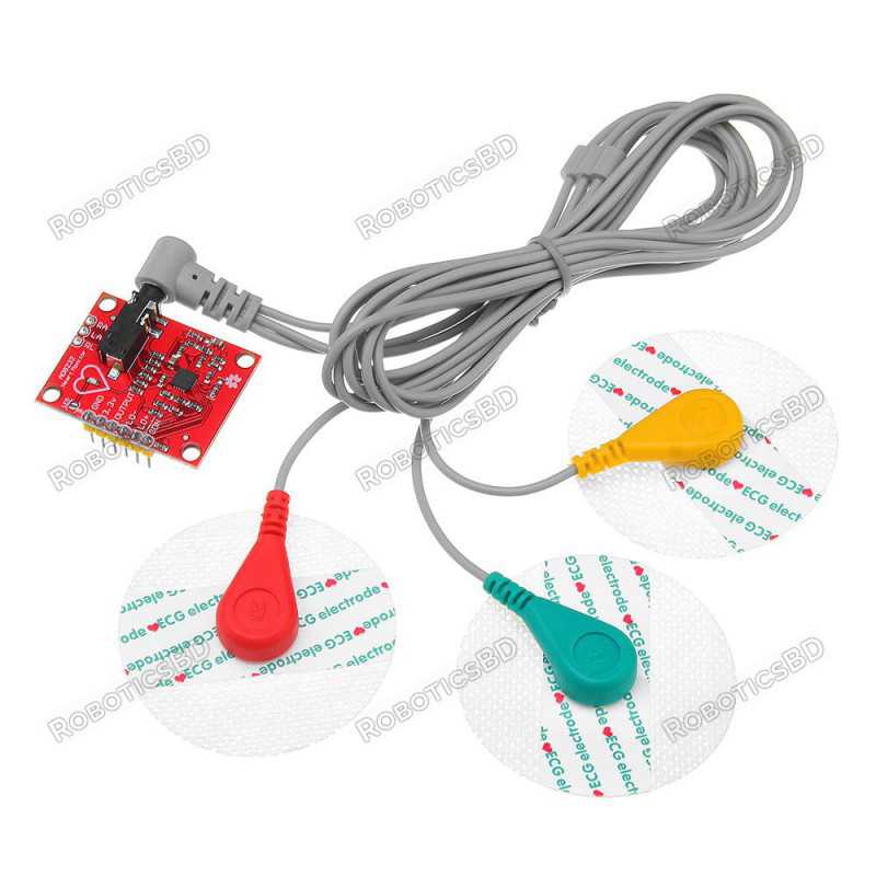 AD8232 ECG Measurement Module Kit Robotics Bangladesh AD8232 ECG Measurement Module Kit Robotics Bangladesh