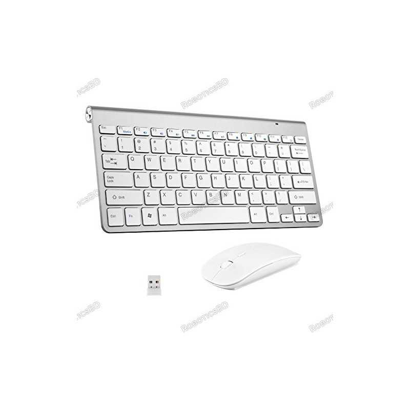 Ultra-thin wireless keyboard and mouse suit 2. Ultra-thin wireless keyboard and mouse suit 2.