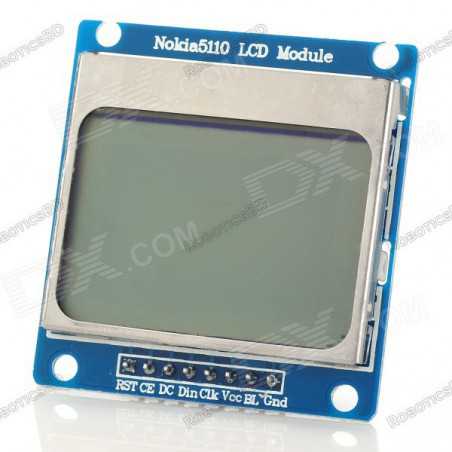 Graphic LCD 84x48 (Nokia 5110) Black on White for Arduino Robotics Bangladesh