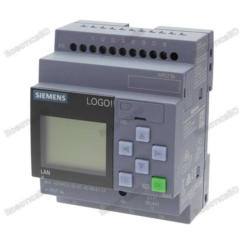 Siemens Logo 6ED1052-1CC08-0BA0 (2019 Latest Model) Robotics Bangladesh Siemens Logo 6ED1052-1CC08-0BA0 (2019 Latest Model) Robotics Bangladesh