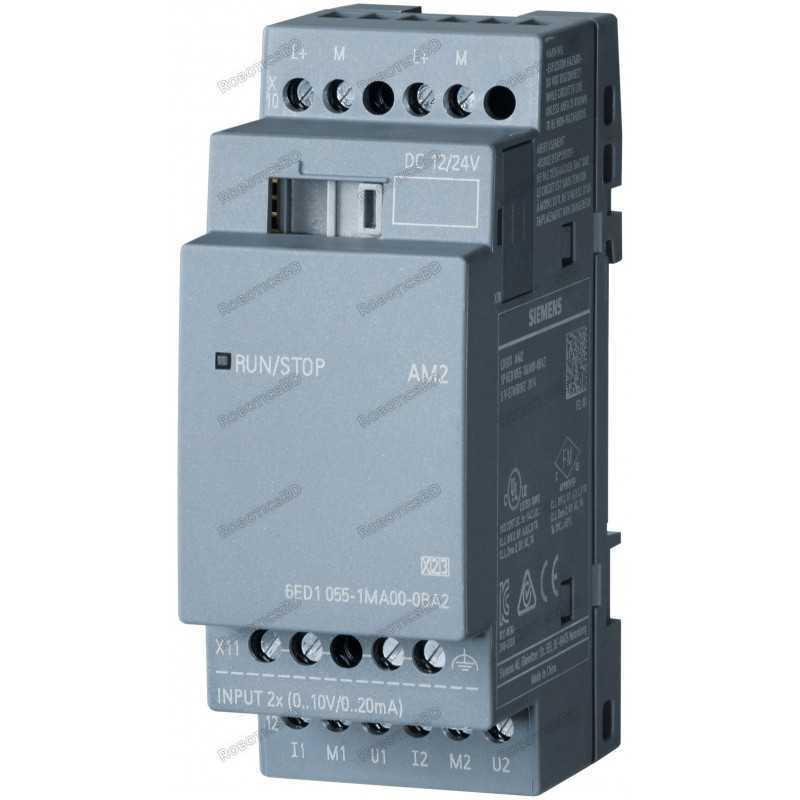 LOGO! AM2 Expansion Module 6ED1055-1MA00-0BA2 Robotics Bangladesh LOGO! AM2 Expansion Module 6ED1055-1MA00-0BA2 Robotics Bangladesh