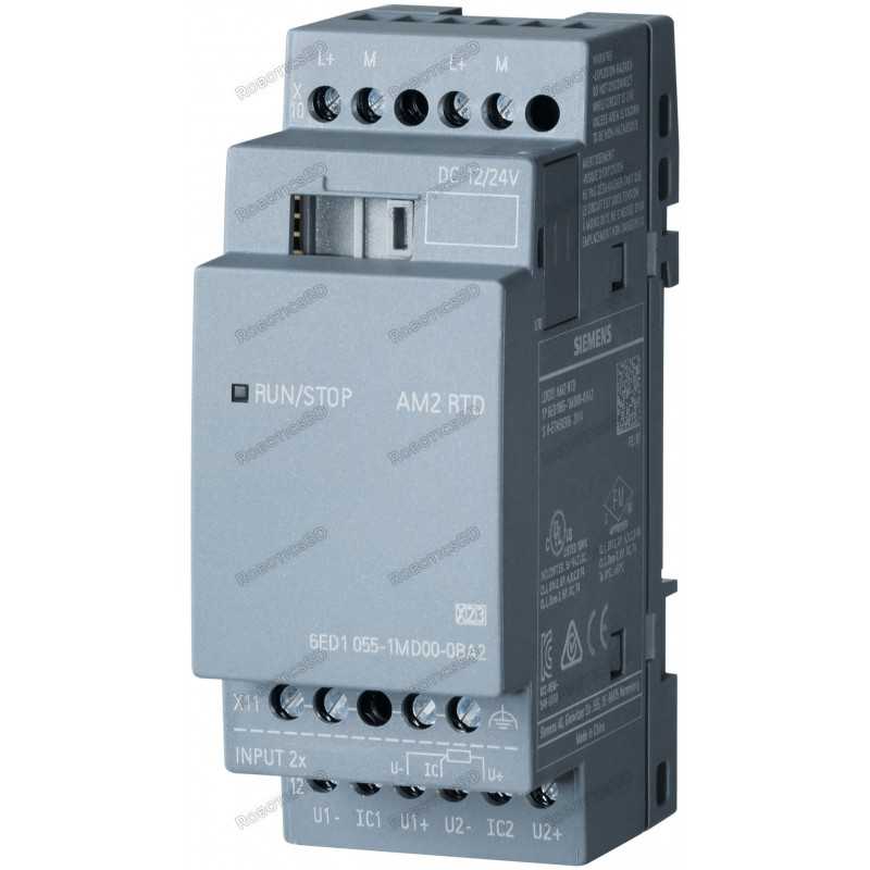 LOGO! AM2 RTD Expansion Module 6ED1055-1MD00-0BA2 Robotics Bangladesh LOGO! AM2 RTD Expansion Module 6ED1055-1MD00-0BA2 Robotics Bangladesh