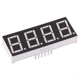 0.56 Inch 4 Digit 7 Segment LED Displays, Red Color Robotics Bangladesh