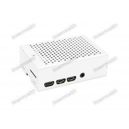 Raspberry Pi 4 Aluminum Alloy Case with Cooling Fan Robotics Bangladesh