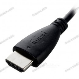 Micro HDMI Male to HDMI Male Cable for Pi 4 Robotics Bangladesh