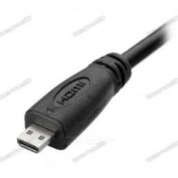 Micro HDMI Male to HDMI Male Cable for Pi 4 Robotics Bangladesh