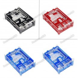Raspberry Pi 4 Acrylic Shell Case Robotics Bangladesh