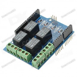 4 Channel 5V Relay Shield for Arduino Robotics Bangladesh