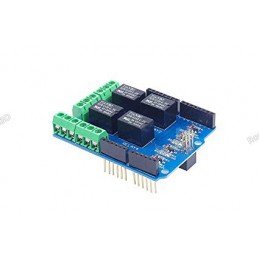 4 Channel 5V Relay Shield for Arduino Robotics Bangladesh