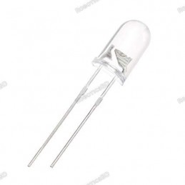 IR Infrared Transmitter - White (5mm) Robotics Bangladesh