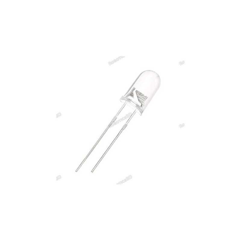 IR Infrared Transmitter - White (5mm) Robotics Bangladesh IR Infrared Transmitter - White (5mm) Robotics Bangladesh