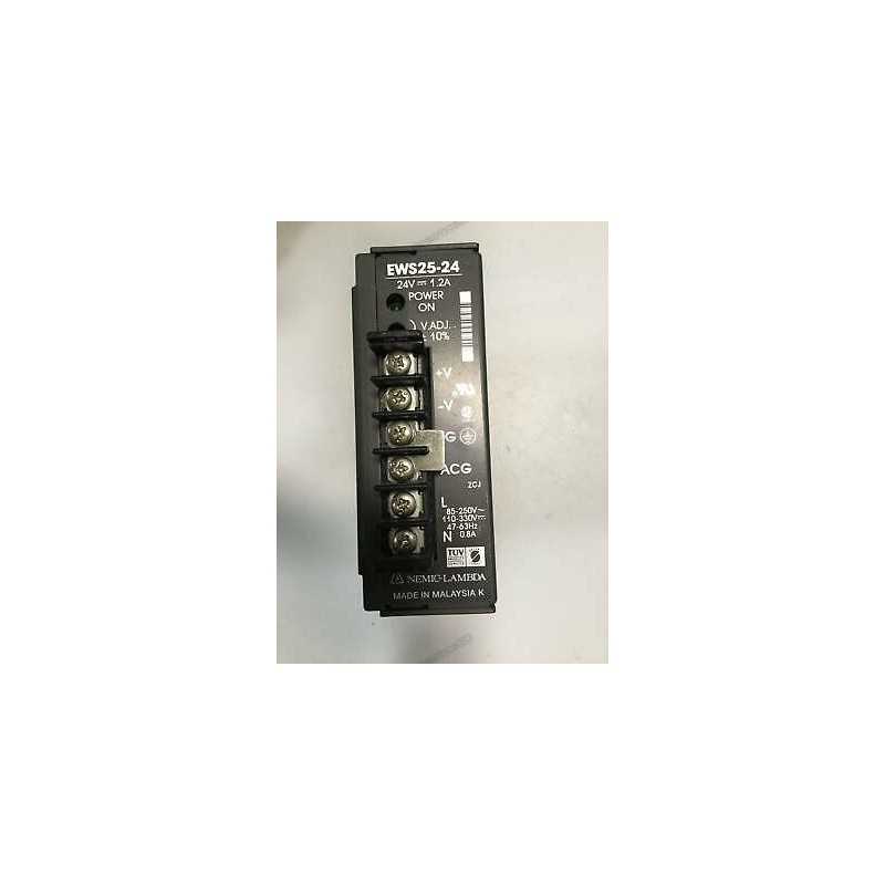 Nemic-Lambda EWS25-24 Power Supply / 24V-1.2A / 85-250V / 110-330V – Used Robotics Bangladesh Nemic-Lambda EWS25-24 Power Supply / 24V-1.2A / 85-250V / 110-330V – Used Robotics Bangladesh