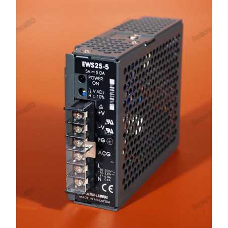 Nemic Lambda EWS-25-5 Power Supply 5VDC 5.