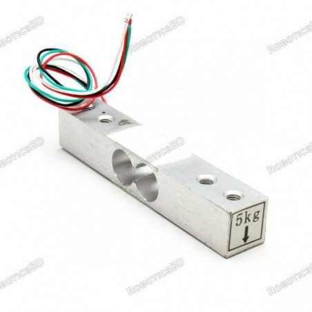 Digital Electronic Weighing Sensor (Scale 5 Kg) Loadcell Robotics Bangladesh
