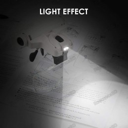 Headband Magnifier Glasses With LED Light Robotics Bangladesh