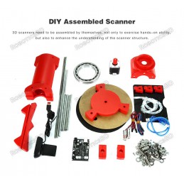 3D Scanner Laser Desktop- DIY Red Robotics Bangladesh