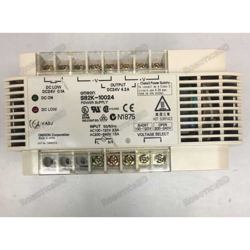 OMRON S82K-10024 POWER SUPPLY Robotics Bangladesh OMRON S82K-10024 POWER SUPPLY Robotics Bangladesh