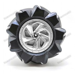 Mecanum Wheel 80mm for Advanced Robotics (Left + Right) Pair Robotics Bangladesh