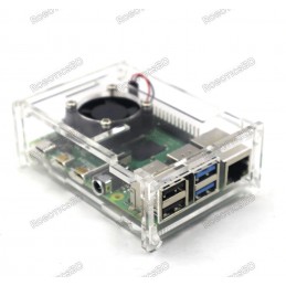 Raspberry Pi 4 Acrylic Case Robotics Bangladesh