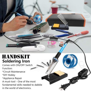 Soldering Iron Kit 21-in-1 with PU Bag Robotics Bangladesh