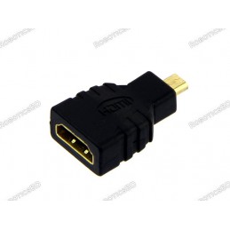 Micro HDMI Male to HDMI Female Adapter for Pi 4 Robotics Bangladesh