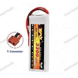 Lipo Battery 3300mAh 11.1V 3S Robotics Bangladesh