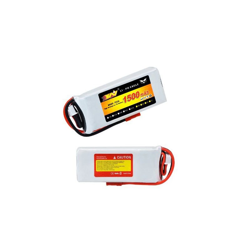 Lipo Battery 1500mAh 11.1V 3S Robotics Bangladesh