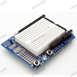 Prototype Shield With Breadboard for Arduino Robotics Bangladesh