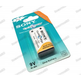 Sony 9V Rechargeable Battery 450mAh Robotics Bangladesh