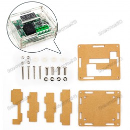 Clear Acrylic Case For W1209 Digital Temperature Controller Robotics Bangladesh