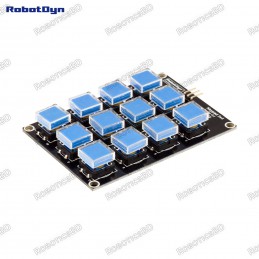 Button Keypad 3x4 module (Assembled) Robotics Bangladesh