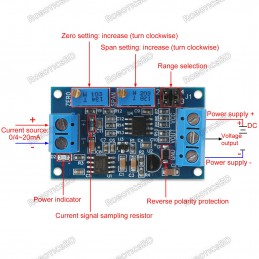 Current to Voltage Transmitter Module Robotics Bangladesh