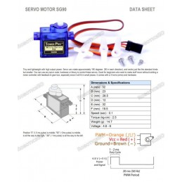 Mini Servo SG90 Robotics Bangladesh