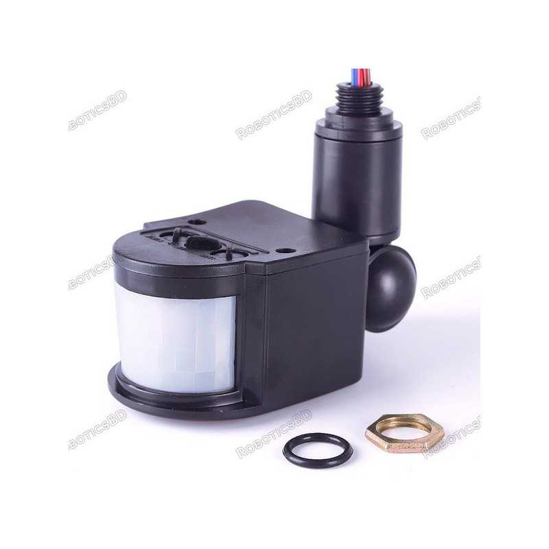 Automatic Infrared PIR Motion Sensor Switch 12V Robotics Bangladesh Automatic Infrared PIR Motion Sensor Switch 12V Robotics Bangladesh
