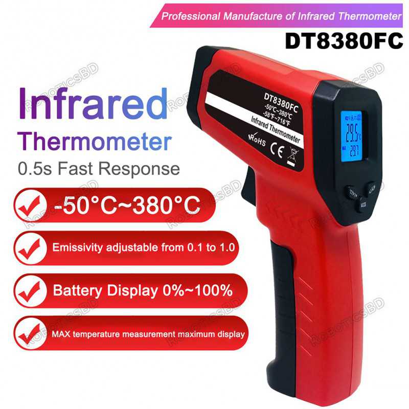 Infrared Temperature Gun Digital Thermometer Robotics Bangladesh Infrared Temperature Gun Digital Thermometer Robotics Bangladesh