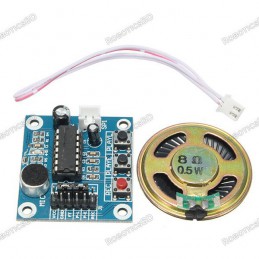 ISD1820 Voice Recording Module With Mic and Loudspeaker Robotics Bangladesh