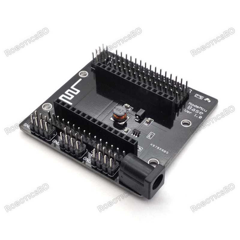 NodeMCU ESP8266 Expansion Base Board Robotics Bangladesh NodeMCU ESP8266 Expansion Base Board Robotics Bangladesh