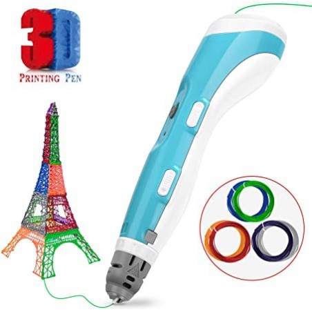 3D Pen 2nd Generation LED Display Screen with (6 Color Filament 50g) Robotics Bangladesh