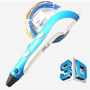 3D Pen 2nd Generation LED Display Screen with (6 Color Filament 50g) Robotics Bangladesh