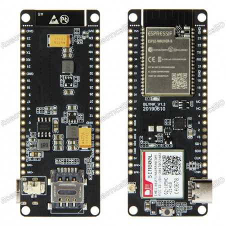 TTGO T-Call ESP32 Wireless Module GPRS Antenna SIM Card SIM800L Board Robotics Bangladesh