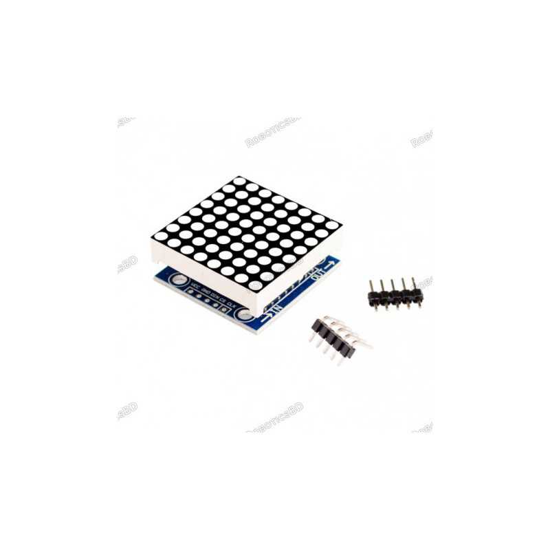 MAX7219 Dot Led Matrix LED Display Module Robotics Bangladesh MAX7219 Dot Led Matrix LED Display Module Robotics Bangladesh