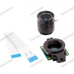 Raspberry Pi High Quality Camera with 6mm Lens Robotics Bangladesh
