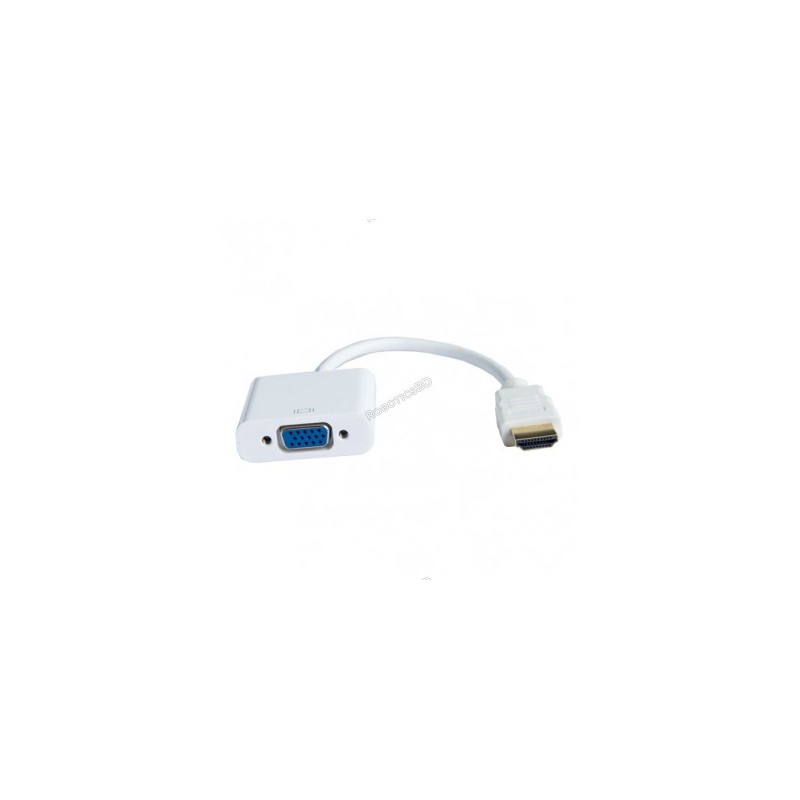 HDMI to VGA Converter (Gold Plated) Robotics Bangladesh HDMI to VGA Converter (Gold Plated) Robotics Bangladesh