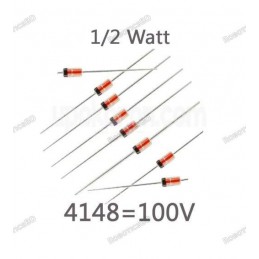 Zener Diode4148 100V 1/4W(Pack of 5) Robotics Bangladesh