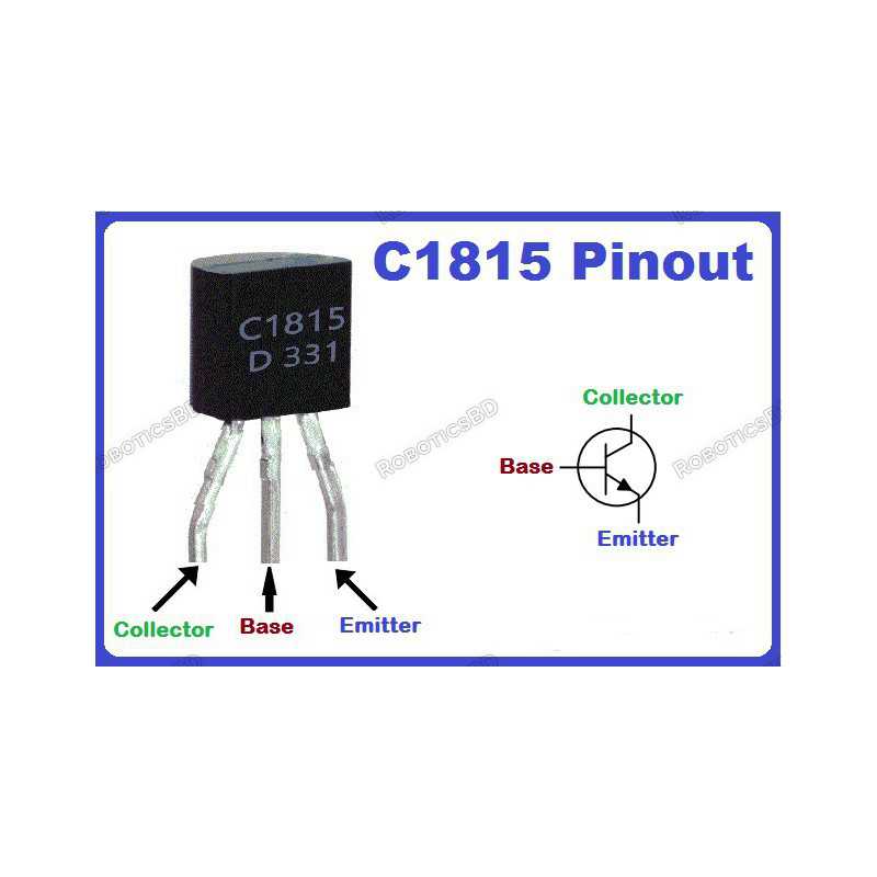 C1815 Transistor(PACK OF 3) Robotics Bangladesh C1815 Transistor(PACK OF 3) Robotics Bangladesh