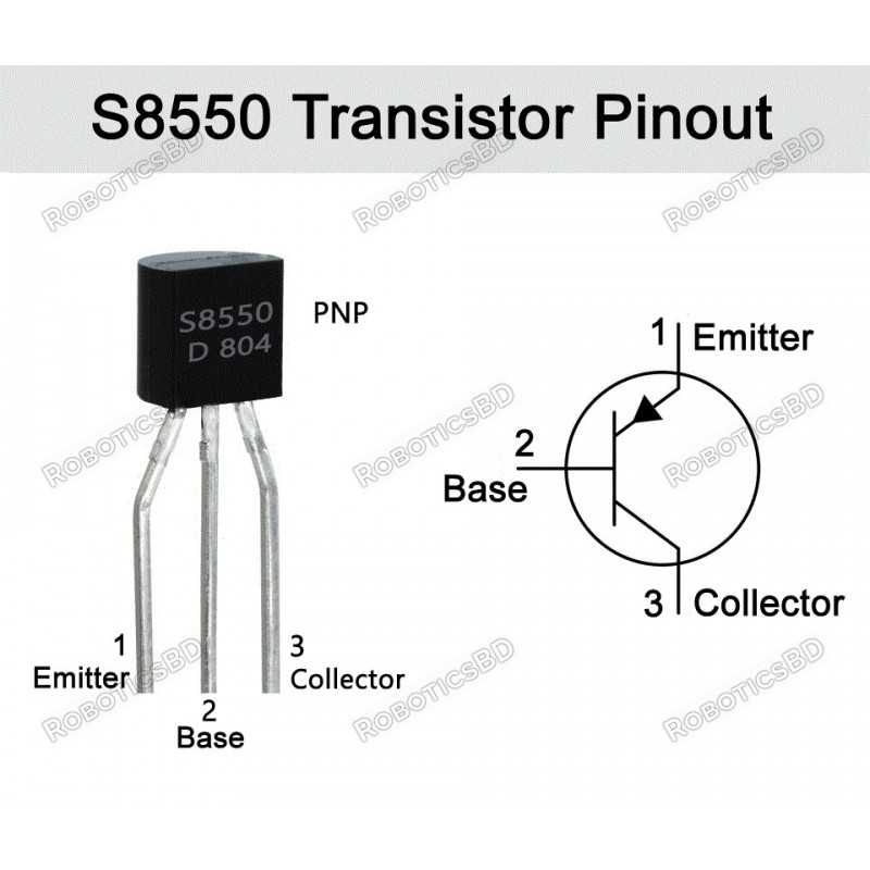 S8550 Transistor(PACK OF 3) Robotics Bangladesh S8550 Transistor(PACK OF 3) Robotics Bangladesh